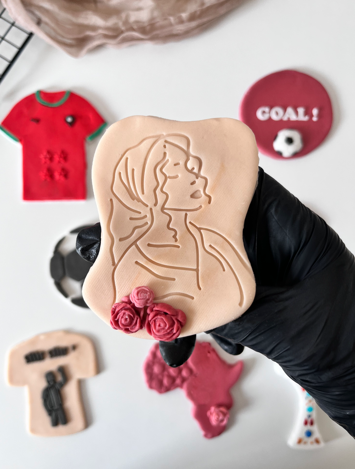 Tampon femme africaine ( nord africaine)